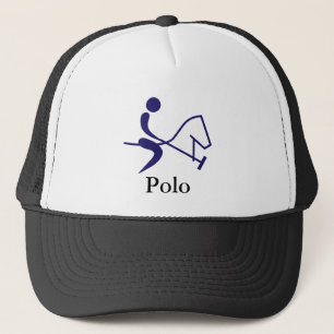 Polo-Spieler - Polo-Baseballmütze - Hut Truckerkappe