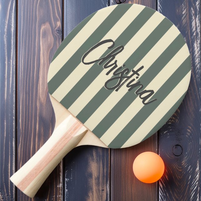 Polo-Streifen aus dem Mittelalter, warmer, grau ge Tischtennis Schläger (Von Creator hochgeladen)