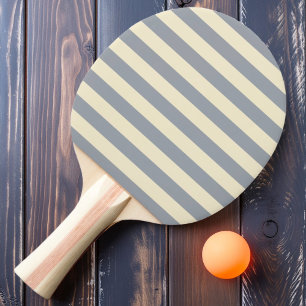 Polo Striped Dove Grau Farbe Tischtennis Schläger