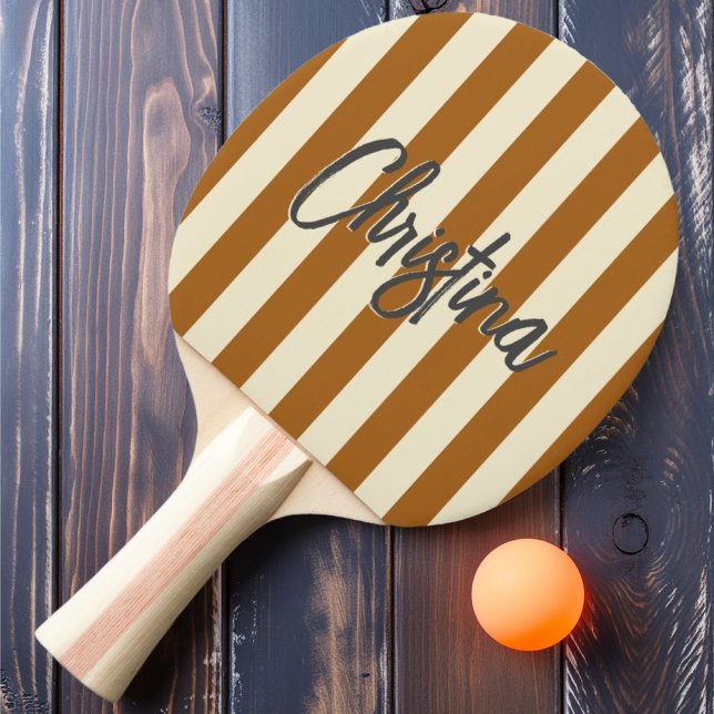 Polo-Striping-brurnt-Sand-Gemälde-Name aus der Mit Tischtennis Schläger (Von Creator hochgeladen)