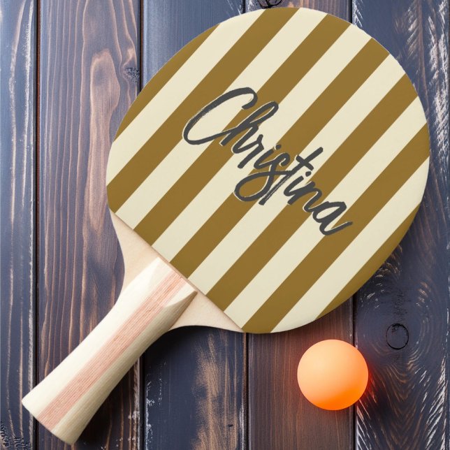 Polo-Striping Warme Wüste lackierte Bezeichnung Mi Tischtennis Schläger (Von Creator hochgeladen)