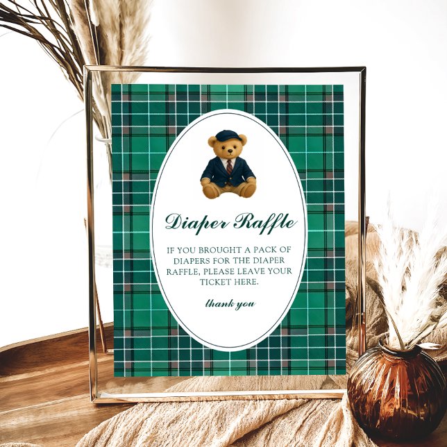 Polo Teddy Bear Diaper Raffle Poster (Von Creator hochgeladen)