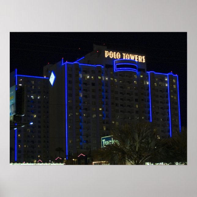 Polo Towers Las Vegas Poster Print (Vorne)