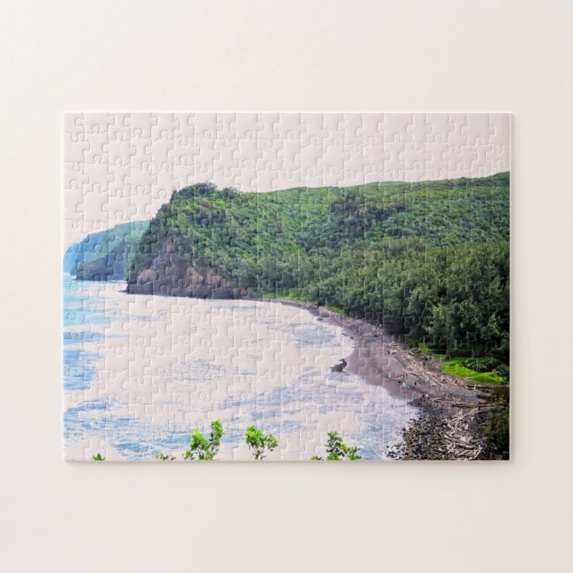 Pololu Beach Hawaii - 11x14 - 252 Stk. Puzzle (Horizontal)