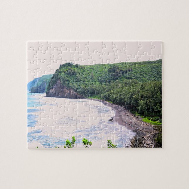 Pololu Beach Hawaii - 8x10 - 110 Stk. Puzzle (Horizontal)