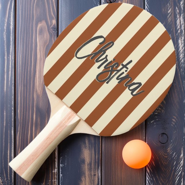 Polostreifen aus der Wüste, Sonnenanbettenname Mit Tischtennis Schläger (Von Creator hochgeladen)