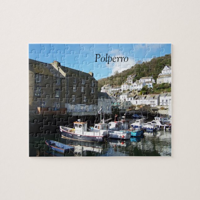 Polperro Cornwall England Puzzle (Horizontal)