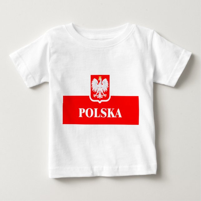 Polska 1 baby t-shirt (Vorderseite)