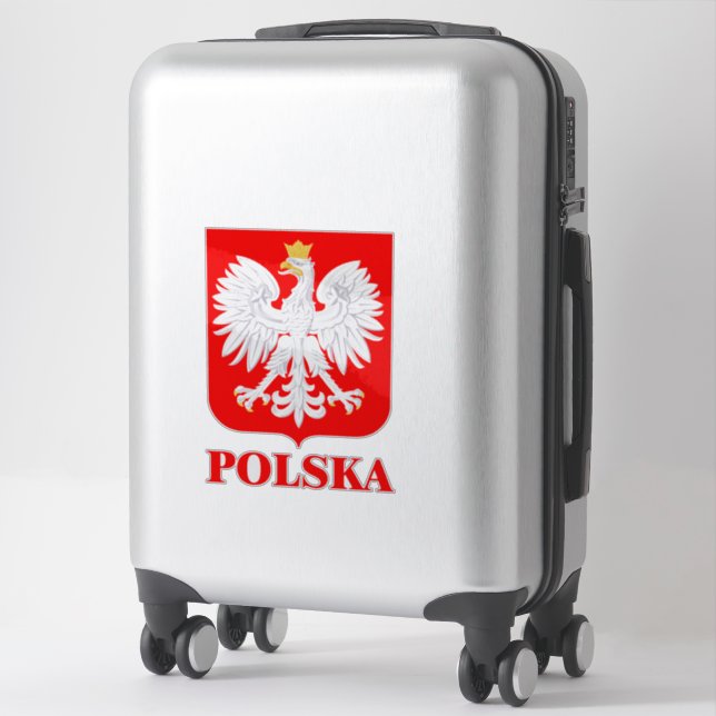 Polska 2 aufkleber (Koffer)