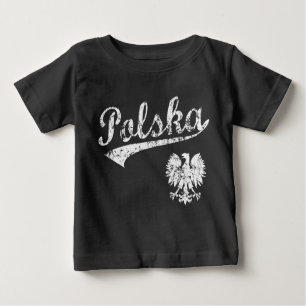 Polska Baseball-Art Baby T-shirt