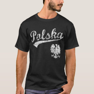 Polska Baseball-Artt-shirt T-Shirt