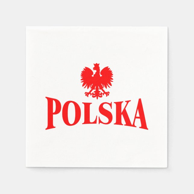 Polska Eagle Bar Napkins Serviette (Vorderseite)