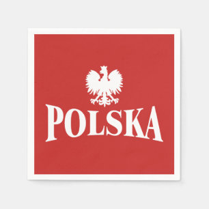 Polska Eagle Bar Napkins Serviette