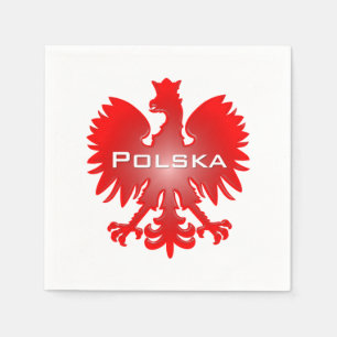 Polska Eagle Bar Napkins Serviette