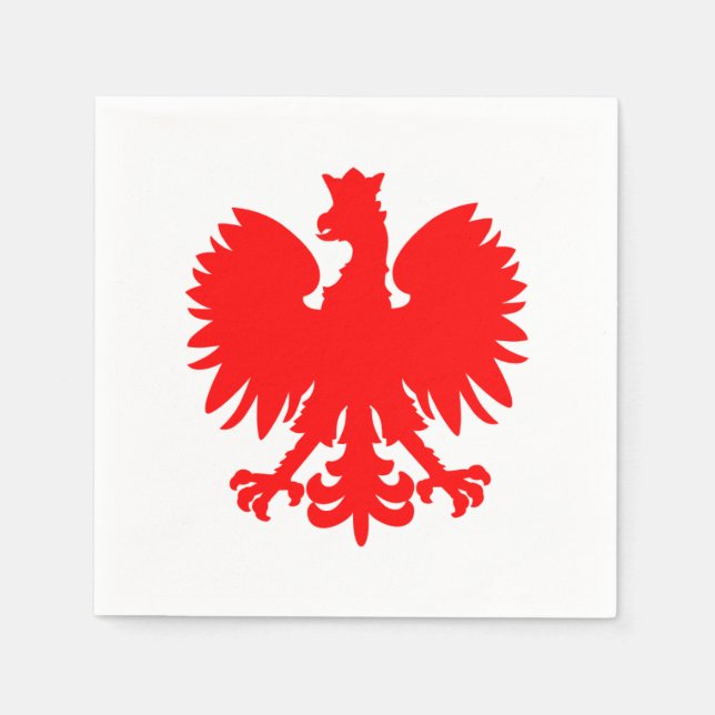 Polska Eagle Bar Napkins Serviette (Vorderseite)