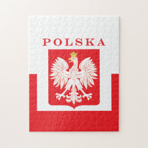 Polska Eagle Red Shield Puzzle