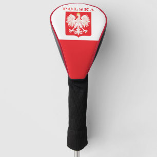 Polska Eagle Rot-Schild Golf Headcover