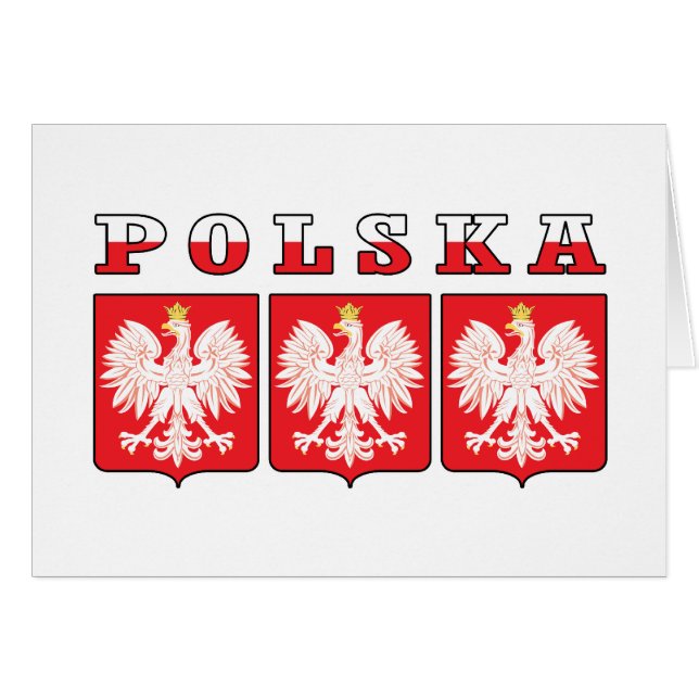 Polska Eagle Shields (Vorderseite (Horizontal))