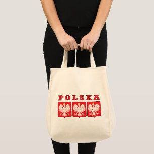 Polska Eagle Shields Tragetasche