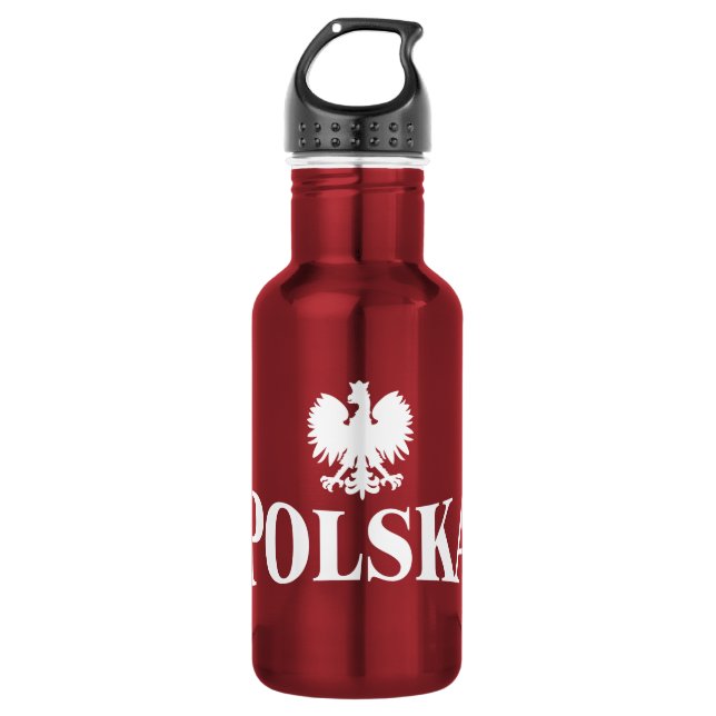 Polska Eagle Wasserflasche (Vorderseite)