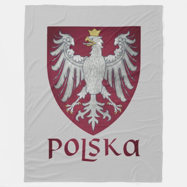 Polska Fleecedecke (Vorderseite)