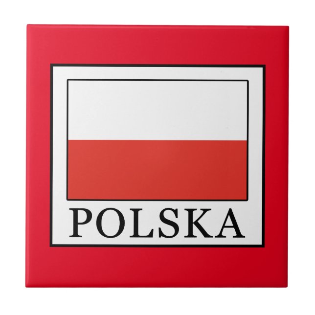 Polska Fliese (Vorderseite)