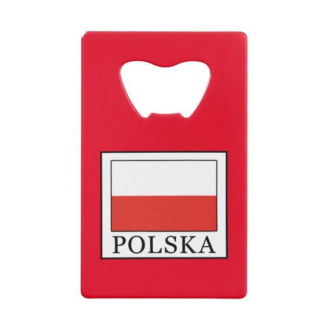 Polska Geldbeutel Flaschenöffner (Vorderseite)