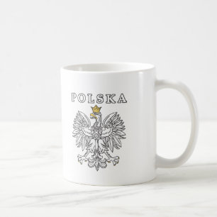 Polska mit Polnischem Adler Tasse