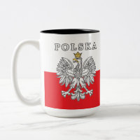 Polska mit Polnischem Adler