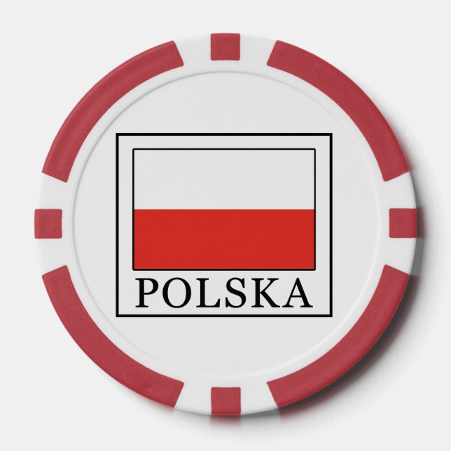 Polska Pokerchips (Vorderseite)