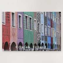 Polska Polen Danzig Altstadt Vintag Polnisch Polni