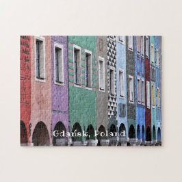 Polska Polen Danzig Altstadt Vintag Polnisch Polni Puzzle