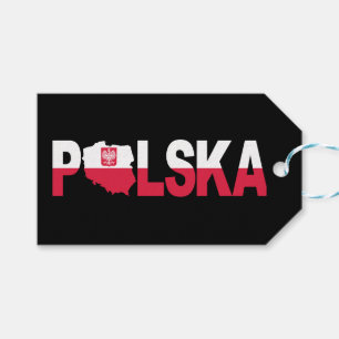 Polska Polen - Flaggenplan Geschenkanhänger