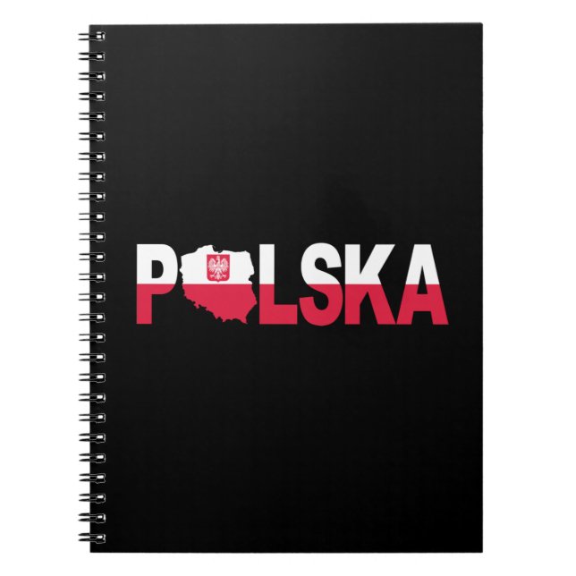 Polska Polen - Flaggenplan Notizblock (Vorderseite)