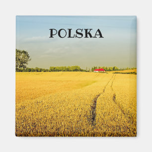 Polska Polen Landschaftsgebiet Landschaft Magnet