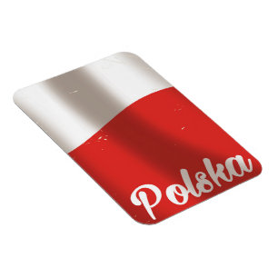 Polska, Polen vintage Reiseposter Magnet
