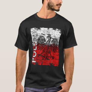 Polska Polen Wappen Adler T-Shirt