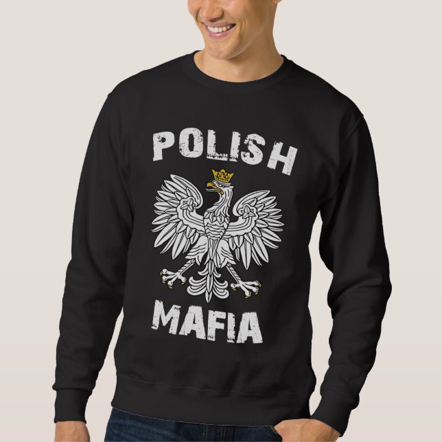 Polska Polish Mafia Poland Sweatshirt (Vorderseite)