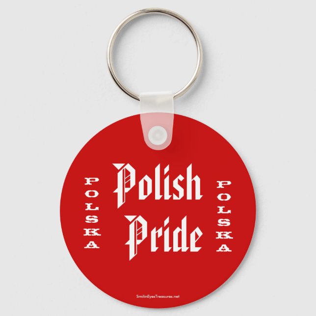 Polska Pride Polska Schlüsselanhänger (Vorderseite)