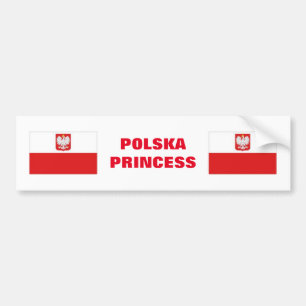 POLSKA PRINZESSIN AUTOAUFKLEBER