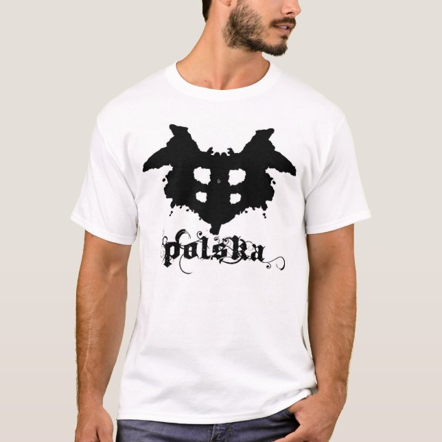 Polska-Tintenfleck T-Shirt (Vorderseite)