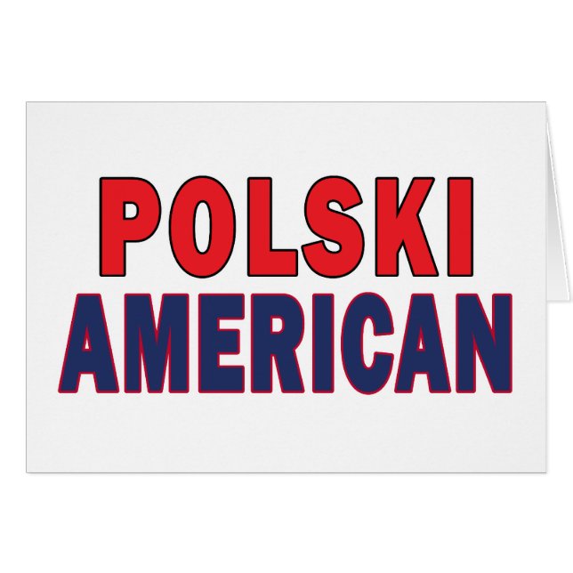 Polski American (Vorderseite (Horizontal))