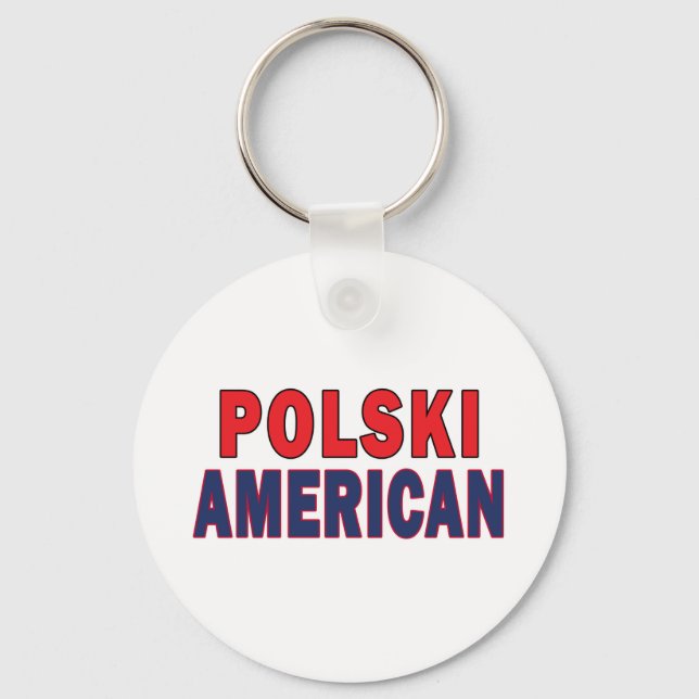 Polski American Schlüsselanhänger (Vorderseite)