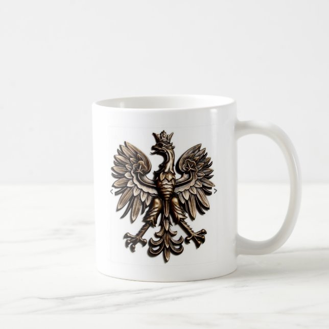Polski orzelek tasse (Rechts)