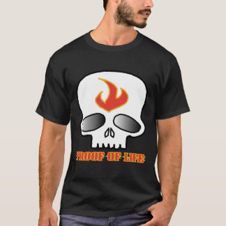 POLSKULL SCHWARZES T-Shirt