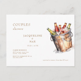 Polterabend Bierpaare Postkarte