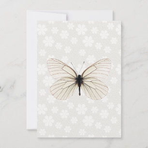 Polterabend des White Butterfly Coupels Einladung