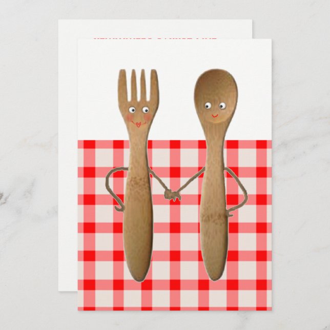 Polterabend Einladung (Vorne/Hinten)