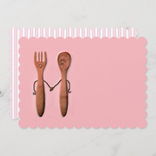 Polterabend Einladung (Vorne/Hinten)