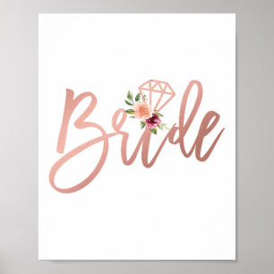 Polterabend für die Zukunft von Frau Bride Poster